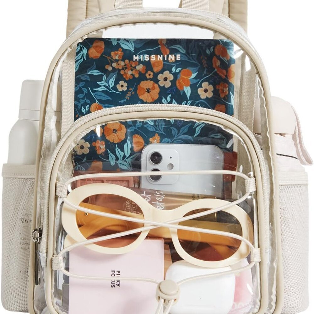 Compact Clear Backpack For Events - Lightweight, … - image 1